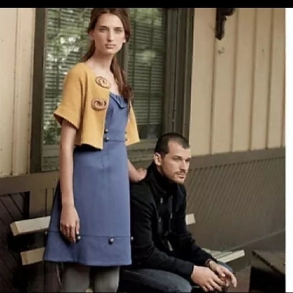 Anthropologie Moulinette Soeurs Familiar Places Dress